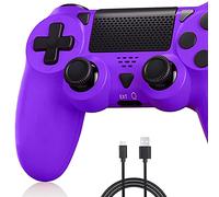 IZVEZ Wireless Controller For PS-4, Gold Bluetooth Gamepad with Enhanced Joystick/Dual Motor Vibration/ 6-Asix Sensor/Led Touchpad/Audio Function/USB Cable - 800mAh Battery