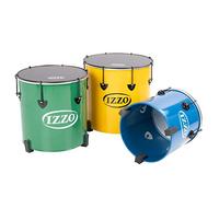 Izzo 121416 12/14/16-Inch Nesting Castle Surdos (Pack of 3)