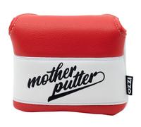 IZZO GOLF Mallet Putter Headcover – In Your Face Mother Putter – Funny Saying – White