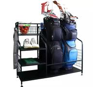 IZZO GOLF GARAGE ORGANISER STAND