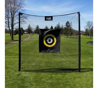 IZZO Golf Ground Staked Hitting Net, Black