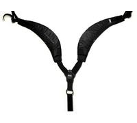 Izzo Golf Ionetix Dual Strap, Medium/Large, Black