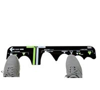 Izzo Golf Sure Stance Ball Position Trainer Right Handed - Golf Training aid Hitting mat to Improve Your Stance, Golf Swing Training aid