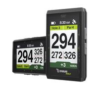 IZZO Golf Swami Max Handheld GPS Unit - Rangefinder Golf GPS with Oversized Large Color Screen for Measuring Golf Distances, Black