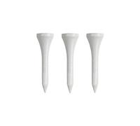 Izzo Men's Wood 1.75" Golf Tees, White, 200 Count