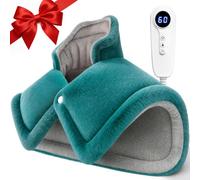 IZZUBIZ Christmas Gifts for Women, Mom, Neck Shoulder Heating Pad Gift for Men, Dad, Fathers Day, Electric Weighted Heat Pads for Back, Cramps and Leg, Mothers Day Gifts for Mom from Daughter, Son