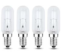 Izzy Cooker Hood Light Bulbs 40W, Warm White 2700K, 360° Beam Angle 220V, E14 T22 Incandescent Bulb Dimmable for Cooker Hood, Sewing Machine, Desk lamp,Extractor Fan, 4 Pack