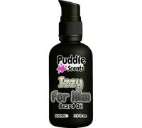 Izzy For Him Beard Oil - 100ml - With 7 Natural Oils for Conditioning - Aftershave Style Scent - Vegan Friendly - Puddle of Wax - Made in the UK