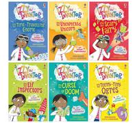 BOOKS4PEOPLE Izzy The Inventor Series By Zanna Davidson 6 Books Collection Set (The Unexpected Unicorn, The Curse Of Doom, The Time Travelling