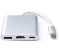 IZZY USB-C to HDMI Adapter USB C Charging Port Converter Adapter USB C Hub Compatible with Chromebook/Samsung Galaxy S8/S9, MacBook Air, iPad Pro 2020,Dell XPS 13/15 and More