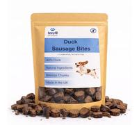 IzzyB Pet Products Sausage Bites for Dogs - High Value Training Treats, Soft Bite Rewards, Made in the UK (Duck 80g)