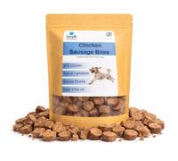 IzzyB Pet Products Sausage Bites for Dogs - High Value Training Treats, Soft Bite Rewards, Made in the UK (Chicken 250g)