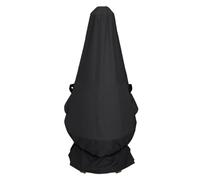 Izzybang 6-Foot Large Chiminea Outdoor Fireplace Cover Waterproof Heavy Duty Tall Round Steel Wood Burning Chimnea Cover