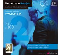 ƒJƒ‰ƒ„ƒ“&ƒxƒ‹ƒŠƒ“EƒtƒBƒ‹ ƒ‰ƒCƒ”EƒCƒ“E“Œ‹ž1977 - ƒx[ƒg[ƒ”ƒFƒ“Œð‹¿‹È‘SW II (Beethoven : Sym. 2 & 8 / Karajan & BPO (1977 Tokyo)) [SACD]