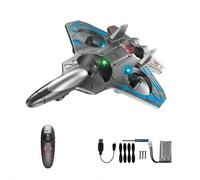 J-20 Foam Remote Control Airplanes RC Planes, Stunt Fighter, RC Airplane Fighter Jet with Light, 360° Flip Fighter Jet Toy, Gravity Sensing, Stunt Roll