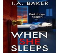 J. A. Baker When She Sleeps Paperback Book J. A. Baker Multicolor