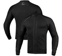 J.A.G. Mesh motorcycle shirt, All season Lightweight Breathable Motorcycle Armor for Men with CE Approved Protective Pads, Black, XXL