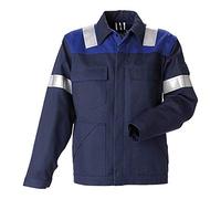 J.A.K. 120024605 Series 12002 65% Cotton / 34% Polyester / 1% Negastat Blouson Jacket Navy/Royal Blue XXL Size