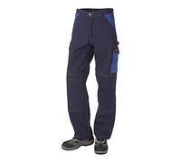 J.A.K. 920646080 Series 9206 65% Polyester/35% Cotton Trousers for Men, Navy/Royal Blue, 46 R (32/32) Size