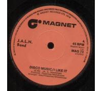 J.A.L.N.BAND - DISCO MUSIC/I LIKE IT 7 INCH (7" 45) UK MAGNET 1976 (Katalog-Nummer: MAG73)