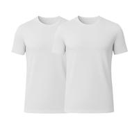 J & A MARTS Men’s Thermal 2 Pack Underwear Vests Sleeveless Tops - Warm Cotton Blend Base Layer Vest Winter - Soft Lightweight Underwear Shirt Men - Thermal Undershirt (2-Sleeveless-White- XXL)