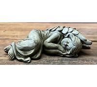 J And L Stone Ornaments Sleeping Angel With Wings Resting Memorial Gift Ornament