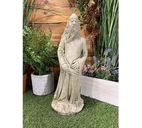 J and L Stone Ornaments STONE GARDEN MAGIC WIZARD MERLIN GIFT ORNAMENT