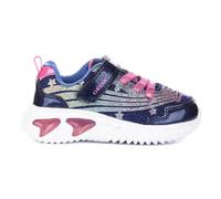 Geox J Assister Girl Sneaker, Blue/Multicolor, 11.5 UK Child