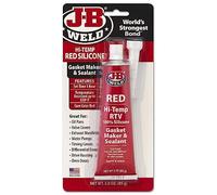 J-B Weld Hi-Temp Silicone Gasket Maker & Sealant Red 85G 31314UK