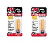 J-B Weld 8237 HfEanL PlasticWeld Plastic Repair Epoxy Putty, 2 Oz