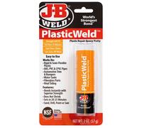 J-B Weld 8237 PlasticWeld Plastic Repair Epoxy Putty - 2 oz.