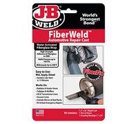 J-B Weld FiberWeld 2" x 36" Automoitve Repair Cast, Black (38237)
