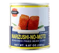 J-Basket Inarizushi no Moto Sweet & Savoury Seasoned Fried Bean Curd Pouches Ready To Filled with Sushi Rice 280g (Pack of 2)