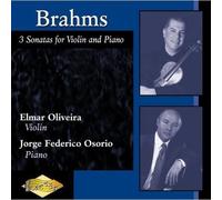 J. Brahms - 3 Violin Sonatas [New CD]