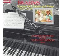 J. Brahms - Clarinet Sonatas 1 & 2 [New CD]