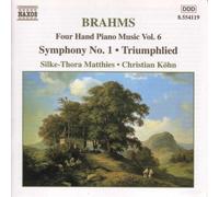 J. Brahms - Four Hand Piano Music 6 [New CD]