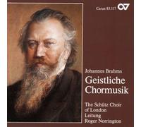 J. Brahms – Geistliche Chormusik – Carus
