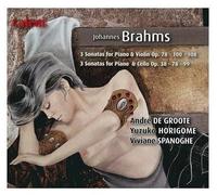 J. Brahms - Sonates Piano Violin & C