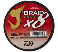 J-BRAID GRAND 8X 300YDS FILLER SPOOL GRAY LIGHT
