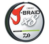 J-BRAIDX8, Filler Spool, Chartreuse, Mono Dia.= 6lb.