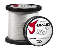 J-BRAIDX8, Filler Spool, White, Mono Dia.= 16lb.