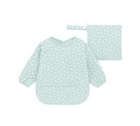 J.Børn BLW Long Sleeve Baby Feeding Bib + Free Personalised Matching Storage Bag for Baby Led Weaning, Waterproof Coverall Weaning Bibs 6-12M