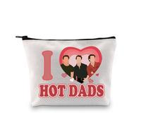 J-Brother Makeup Bag Boy Band Gift J-Brother Fans Gift I Love Hot Dads Music Album Cosmetic Bag (Love HOT DADS 2uk)