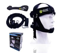 J Bryant Adjustable Neck Harness Head Strap for Weight Lifting with Resistance Tube Bands and Door Anchor Set for Neck Strength Training Exercise Equipment