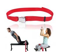 J Bryant Adjustable Nordic Curl Strap, Gym Seatbelt with Lock-in Support