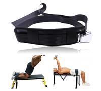 J Bryant Adjustable Nordic Curl Strap with Quick-Release Buckle - Leg Support for Hamstring Curls, Extensions & Bodyweight Training at Home or Gym