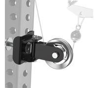 J Bryant Aluminium Alloy Pulley Anchor for 3x3 (75x75mm) Power Racks, Fits 5/8" (16mm) & 1" (25mm) Holes, Rack-Mounted Cable Attachment, Easy Hand-Tighten Installation