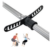 J Bryant Landmine Attachment & Cable Machine Double to Single Pulley Adapter - Fits 2” Olympic Barbells - Steel Base for Landmine Press, Rows & Lat Pulldown