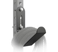 J Bryant Universal Battle Rope Holder for Power Rack, 5mm Heavy-Duty Steel Storage Attachment, Adjustable Mount Fits 50mm to 75mm Uprights, 45kg Capacity Gym Organiser Hook (M14 Bolts Included)