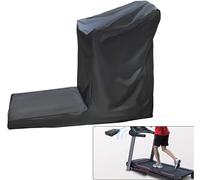 J&C 72x35x60inches Treadmill Covers Dustproof Folding Running Machine Protective Cover Lightweight Durable Waterproof Sports Treadmill Cover for Home/Indoor Or Outdoor Treadmills Black